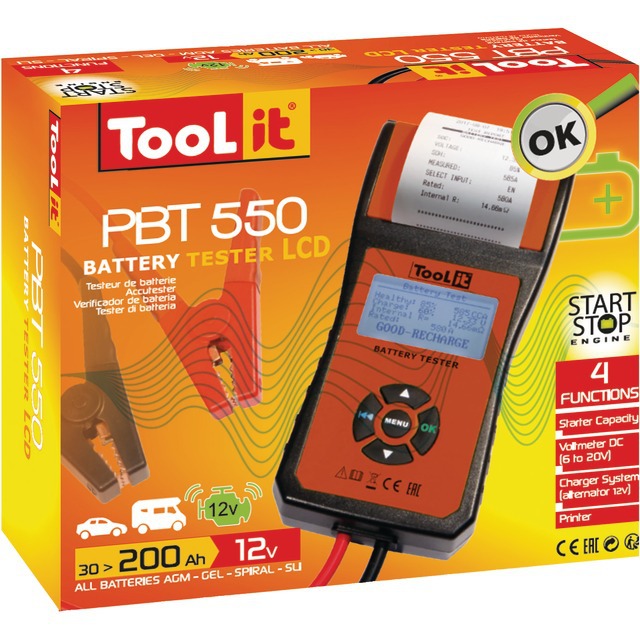 Testeur de Batterie PBT550 référence fournisseur 31368407